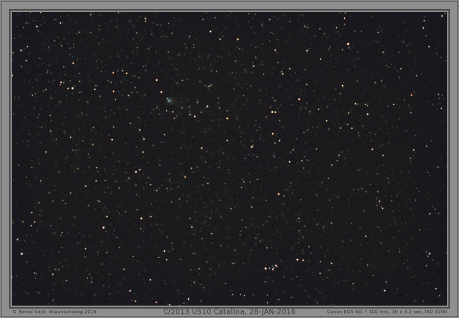 28-JAN-2016, Komet C/2013 US10 Catalina