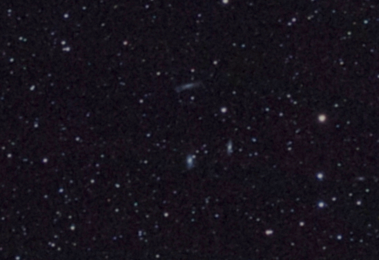 Leo-Triplet (M65, M66, NGC3628), Ausschnitt aus dem vorhergehenden Bild