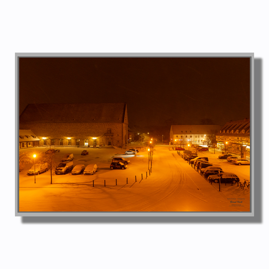 7. Februar 2021, Schneefall in Braunschweig