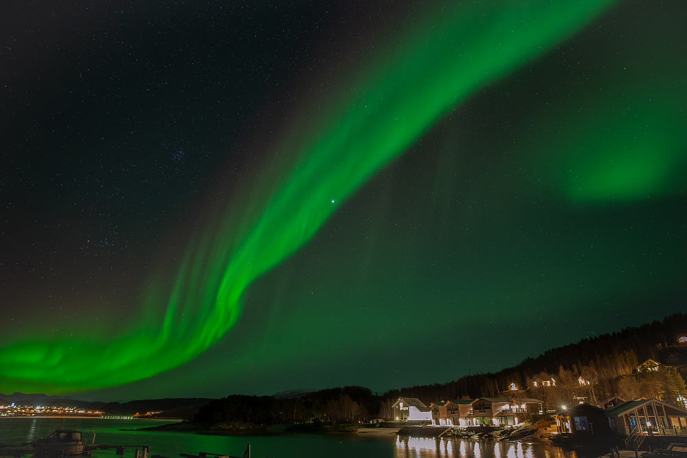 Polarlicht in Norwegen, Oktober 2023