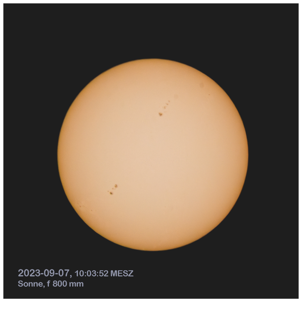 Sonne, 2023-09-07, 09:04 MESZ